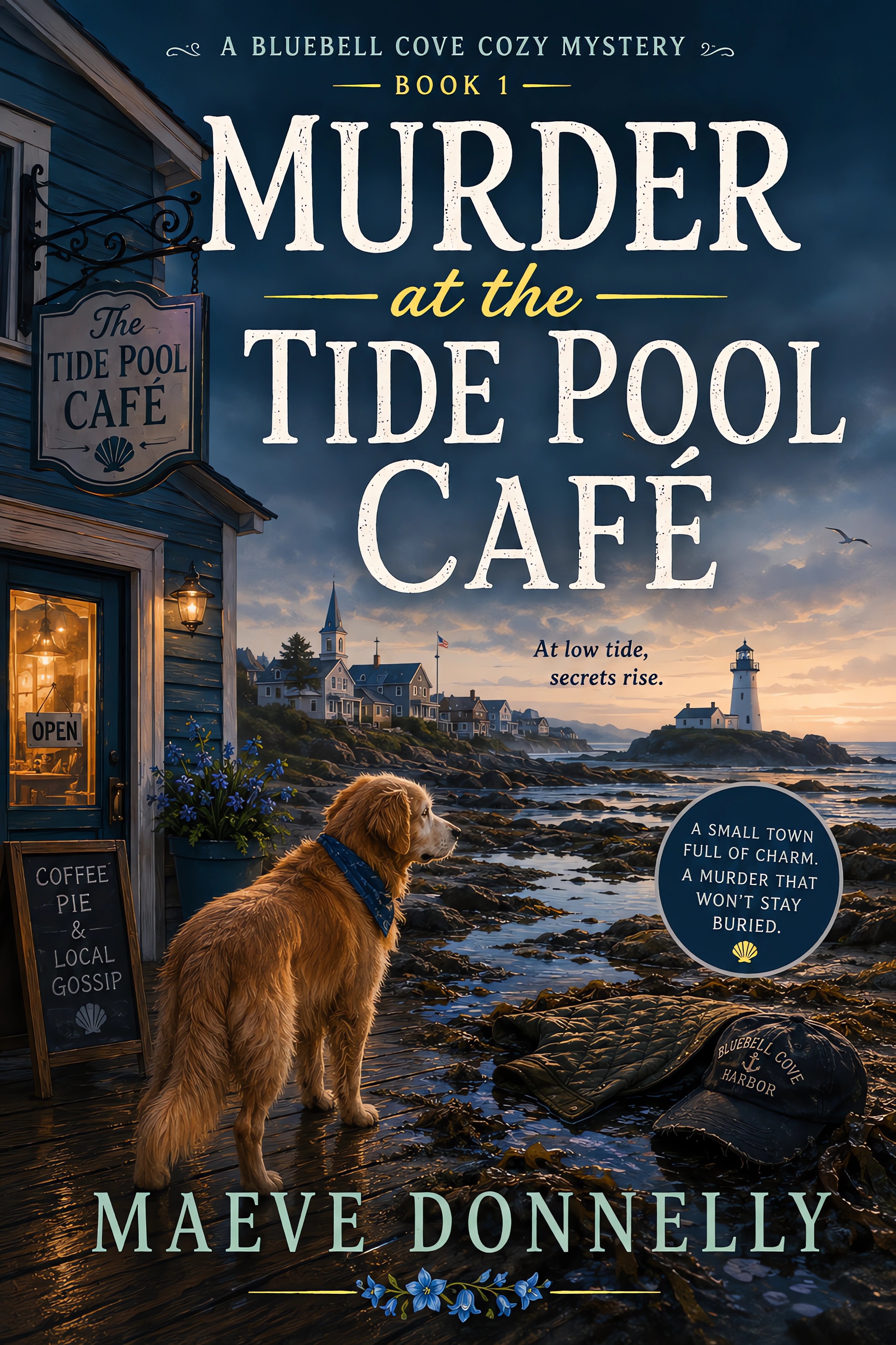 Murder at the Tide Pool Café — A Bluebell Cove Cozy Mystery by Maeve Donnelly